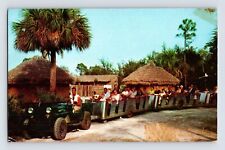 Postcard Florida Boca Raton FL Jungletown Jeep Safari 1960s Unposted Chrome picture