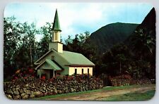 Postcard  Hawaii  Siloama Protestant Church at Kalawao Leper Settlement H11 picture