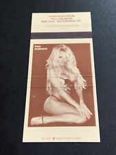Girlie Matchbook Cover - Busty Lingerie Girl picture
