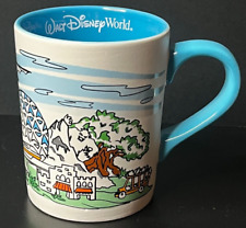 Vintage Authentic Disney World Mug Coffee Cup Epcot Hollywood Tower picture