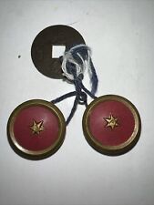 Old Military Buttons Chinese, Japanese, Taiwan, Russia, Ussr. + Coin Ribbons picture