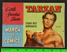 Vintage 1952 March of Comics #82 Tarzan Knife Giveaway Promo Yankee Shoes picture