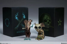 Sideshow Statue Set ~ Court Of The Dead ~ Skratch And Riazz ~ Undead Dog & Cat picture