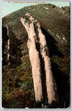 Weber Canyon Utah~Air View Devil's Slide~Vintage Postcard picture