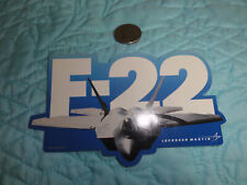 Vtg Original Mid 90's Lockheed Martin F-22 Weapon Sticker picture