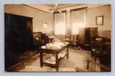 YWCA Reception Room RPPC Hesperian U Club? Antique Interior Photo 1910s picture