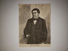 The Prince Napoleon 1865 Harper's Weekly Woodcut RARE picture