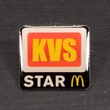 2010 McDonald's KVS Star Lapel Hat Pin picture