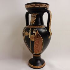 Gods Zeus Goddesses Athena Hera & Prometheus Ancient Greek Art Pottery Amphora picture