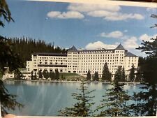Postcard Canada Chateau Lake Louise Banff National Park Alberta Hotel Castle Lik picture