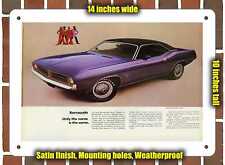 METAL SIGN - 1970 Plymouth Makes It (Sign Variant #12) picture