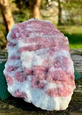 304.6g OUTSTANDING NATURAL RAW PINK TOURMALINE CRYSTAL HEALING SPECIMEN   Brazil picture