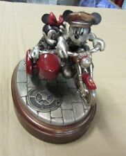 Mickey Mouse Get Your Motor Runnin'  2 Wheeling Disney Chilmark Pewter statue picture