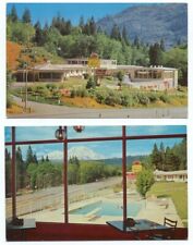 Dunsmuir CA Oak-Lo Motel Lot of 2 Postcards ~ California picture