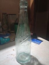 Vintage Edelweiss Embossed Beer Bottle 13 Oz Blop Top picture