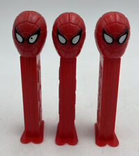 Vintage Lot (3)  1989 Spider-Man Pez Dispenser Marvel  Peter Parker picture