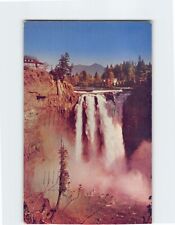 Postcard Snoqualmie Falls Washington USA picture