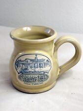 Orchard Hill Country Inn Yellow Mug Deneen Pottery Julian California Coffee Cup picture