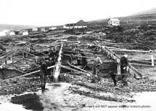 Anvil Creek Gold Mine PHOTO Alaska Gold Miners 1916 Nome Alaska Mining picture