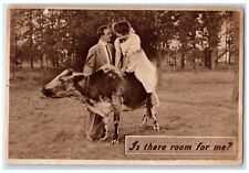 c1910s Sweet Couple Romance Is There Room For Me Chestertown NY Antique Postcard picture
