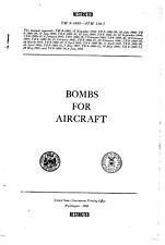 320 Page TM 9-1980 AFM 136-7 BOMBS FOR AIRCRAFT 1950 Technical Manual on CD picture