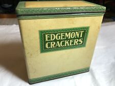 ANTIQUE 1924 GREEN EDGEMONT CRACKERS 8