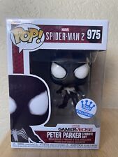 2024 Funko POP Gamer Verse Spider-Man 2: Peter Parker Symbiote Suit #975 picture