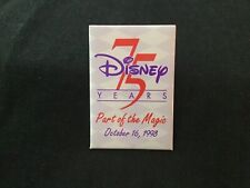 RARE Disney 75 Years Commemorative Collector Pin Exclusive  picture