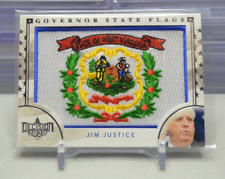 Jim Justice 2020 Decision Governor State Flag Patch #GF48 West Virginia  4-A picture