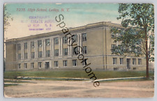 Le Roy NY High School Postcard picture