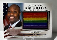 SEN. TIM SCOTT 2020 LEAF GOD BLESS AMERICA FLAG USA PATCH SENATOR SOUTH CAROLINA picture