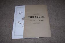 2x The Bugle 1867 Bowdoin College Student Publication picture