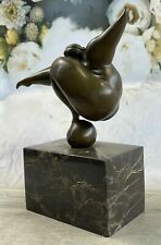 Abstract Figural Lost Wax Casting Modernist Woman Nude Sculpture Artwork Sale NR picture