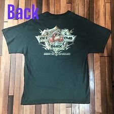 Vintage Joe's Crab Shack Size L Short Sleeve Black T Shirt Born to be Boiled picture