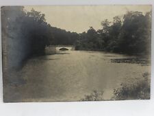 Postcard Crystal Lake New Jersey Real Photo RPPC 1908 picture