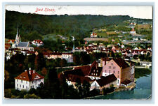 1926 Aerial View of Bad Kosen Saale-Unstrut Germany Vintage Posted Postcard picture