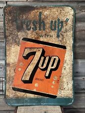 Vintage 7 Up Sign St.Thomas Metal Sign picture