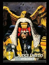 1 x card No 1 Judge Dredd 1995 art by Liam Sharp - S52 picture