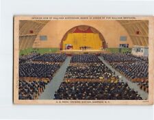 Postcard Interior View Of Sullivan Auditorium, U.S. Naval Training Station, N.Y. picture