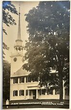 First Congregational Church. Farmington, Connecticut. Real Photo Postcard. RPPC. picture
