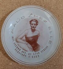 Vintage Maud Chez Elle Restaurant Ashtray ash tray 1950s-60s  picture