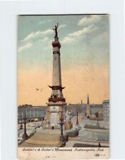 Postcard Soldier's & Sailor's Monument, Indianapolis, Indiana, USA picture