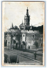 France Postcard The Porte de Paris Cathedral c1940's WW1 Germany Soldier Mail picture
