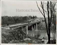 1955 Press Photo Ohio Turnpike Bridge Over the Black River in Elyria - nei63257 picture