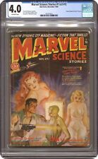 Marvel Science Stories Pulp 2nd Series Nov 1950 Vol. 3 #1 CGC 4.0 4419776010 picture
