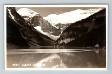 RPPC-Banff AB Alberta Canada, Lake Louise RPPC Vintage Souvenir Postcard picture