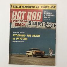 Vintage HOT ROD Magazine May 1956 2 Tests: Plymouth V8- Dodge 500 Beach Daytona picture