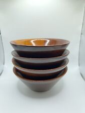 Four Beautiful Wooden Bowls Handmade in Haiti picture