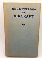 1958 Edition The Observer's Book of Aircraft - Green & Pollinger Small Hard Copy picture