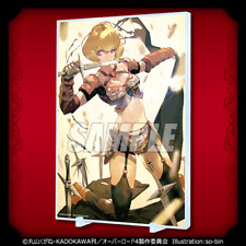 Overlord IV Online Kuji ver.2 Acrylic Panel Stand Kujibikido B-5 so-bin New picture